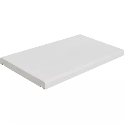 Couvertine de mur en béton, plate L.50 x l.30 x ép.4 cm