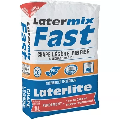 Chape légère fibrée a séchage rapide, sac de 16 L