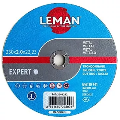 DISQUE A TRONCONNER METAL, DIAM.230 MM & EP.2,5MM