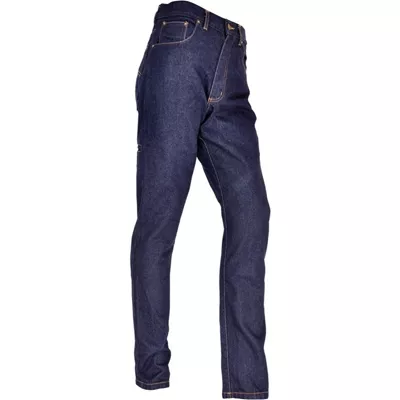 Pantalon de travail en jean pour homme, couleur bleu