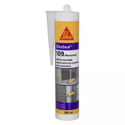 Mastic colle spécial menuiserie sikaseal 109, cartouche de 300 ml