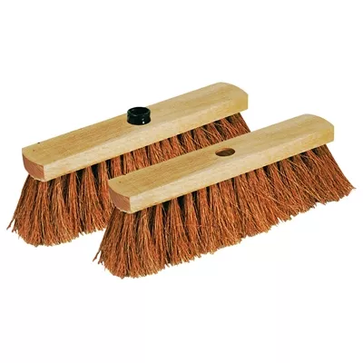 Manche à balais en bois a vis, diam. 24 mm x long. 130 cm