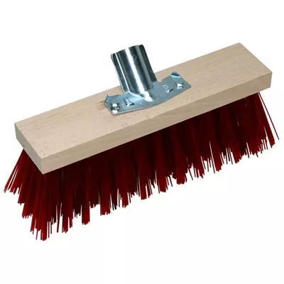 Balai cantonnier en nylon, long. 32 cm