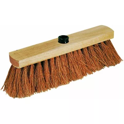 Balai pour atelier en fibres de coco, long. 29 cm