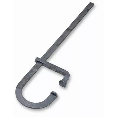 Serre jonts de cimentier plat, long. 80 cm, serrage 60 cm et saillie 13,5 cm