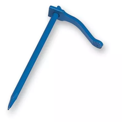 Chevillette de maçon a tige octogonale, long. 30 cm x sect. 1,2 cm