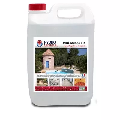 Minéralisant tous supports, bidon de 5L (~40 à 50 m2)