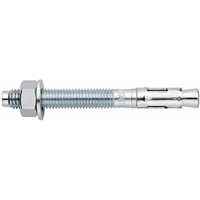 Goujon ancrage + écrou M2 8X80 mm, Boîte de 100 pièces