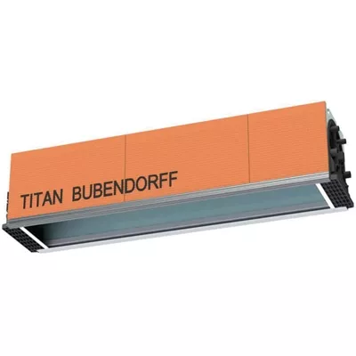 Caisson titan avec parement brique G28, largeur 28 x hauteur 29,7 cm