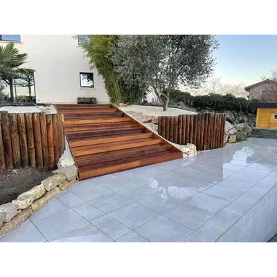 Carrelage extérieur, série TSM 42, L.60 x l.60 x ép.2 cm