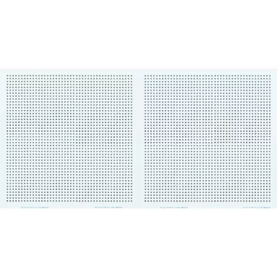 Dalle de plafond acoustique GYPTONE ACTIV'AIR QUATTRO 40, L.2,4 x l 1,2 m (2,88m