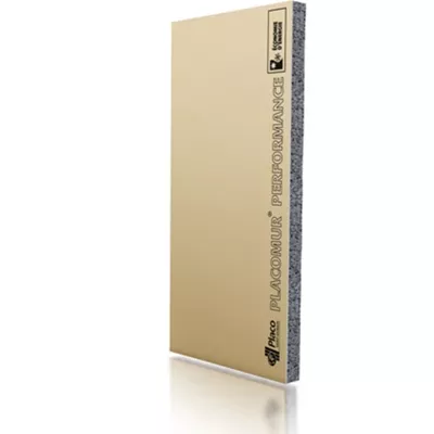 Doublage à coller PLACOMUR 13+100 (largeur 1,20m) - R=3,15