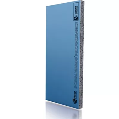 Doublage à coller DOUBLISSIMO (thermo-acoustique) 13+80 (largeur 1,20m) - R=2,55