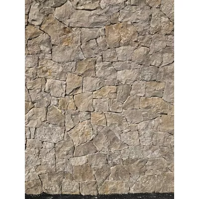 Placage en pierre naturelle, nuance de couleur marron/gris, ép. 4 à 5 cm