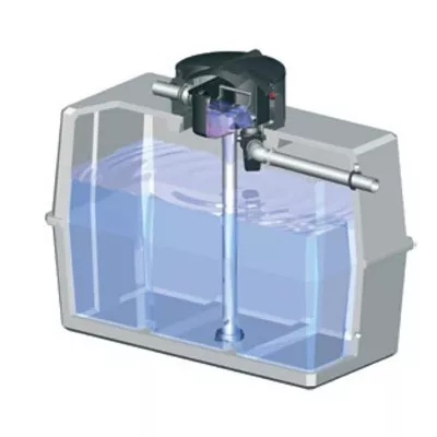 Cuve de rétention pack'eau en béton, 3000 L, avec kit