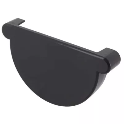 Fond symétrique de gouttière largeur 25 cm, à coller, anthracite