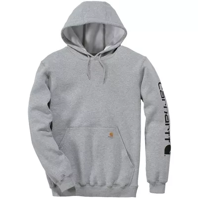 Sweat à capuche Carhartt, couleur gris