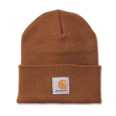 Bonnet Carhartt, couleur marron