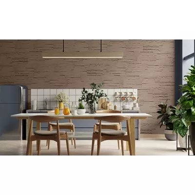 Parement mural en pierre reconstituée, imitation pierre sèche, série Bourbilly