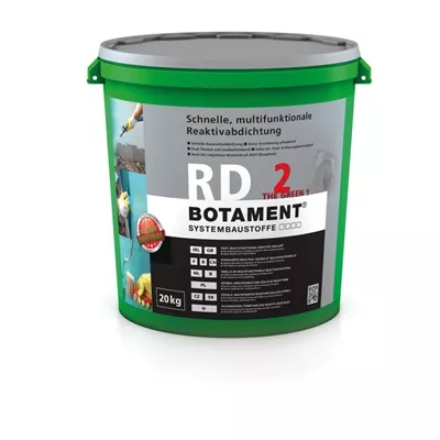 Système d'étanchéité murs et sols extérieurs RD2 botament, seau de 20 kg