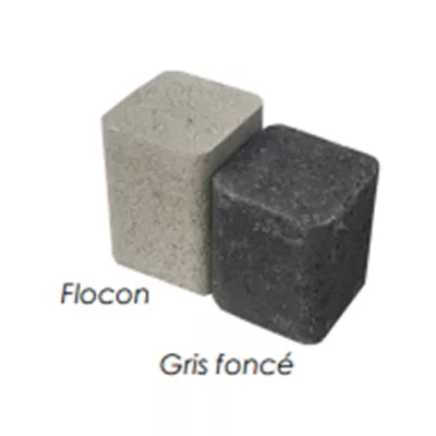 Plot béton pour dalle gazon draina 8, sect. 6,8 x 6,8 cm