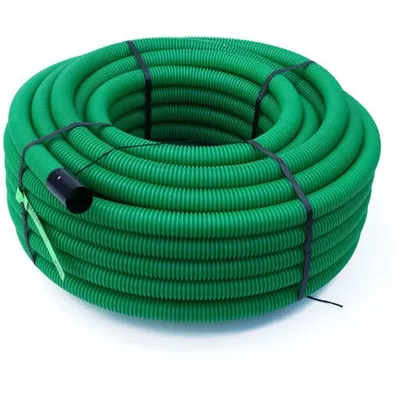 Gaine TPC pour réseaux enterrés, diam 40 mm, couleur vert (téléphonique)