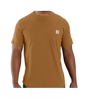 T-shirt Carhartt, Technologie Force, Marron