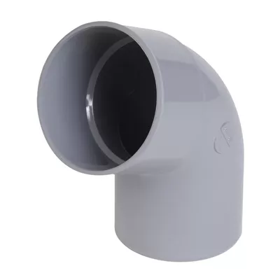 Coude en PVC, diamètre 100 mm