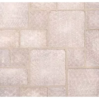Pavé béton multiformats, Antinéa eco combi, couleur coquille, ép.6 cm