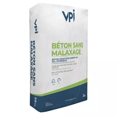 Béton sans malaxage, sac de 25kg