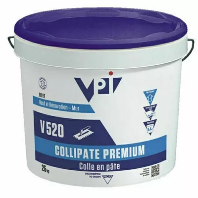 Colle en pâte pour carrelage COLLIPATE PREMIUM V520
