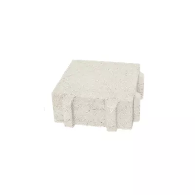 Pavé béton drainant, écarteur 15 mm (compatible PMR), sect.20x20, ép. 8 cm