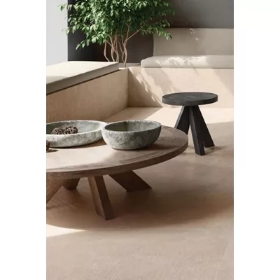 Carrelage intérieur imitation travertin beige, format 60x120 cm, ép.9mm