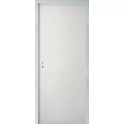 Bloc porte alveolaire pré-peint, huisserie 86x54 mm, rive droite, largeur 83 cm