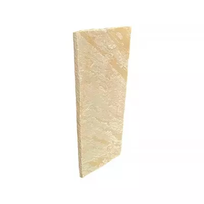 Palis en grès d'inde kandla, couleur sable, Ep. 3 à 5 cm