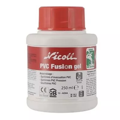 Colle PVC, pot de 250 ml