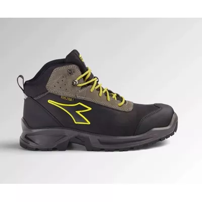 Chaussures de sécurité hautes Diatex, couleur noir/gris acier