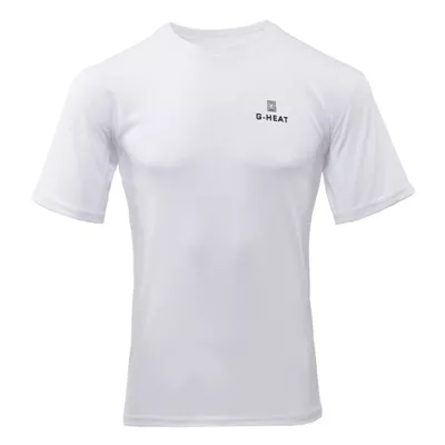 T-shirt rafraichissant anti-uv manche courte, blanc