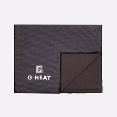 Serviette rafraichissante 100 x 30 cm, gris foncé