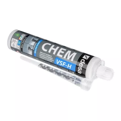 Cartouche de scellement chimique, ton pierre, VSF 410 ML