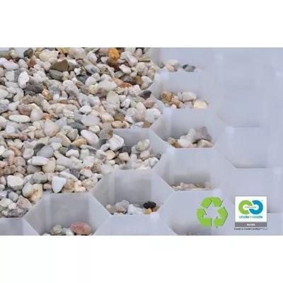 Dalle stabilisatrice de gravier (nid d'abeille), L.1,2xl.0,8m x Ep32mm (0.96m2)