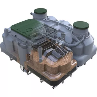 Filière Ecoflo PE2 PACK 5EH sortie basse