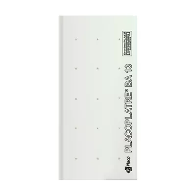 Plaque de plâtre PLACOPLATRE® BA13 (largeur 1,20)