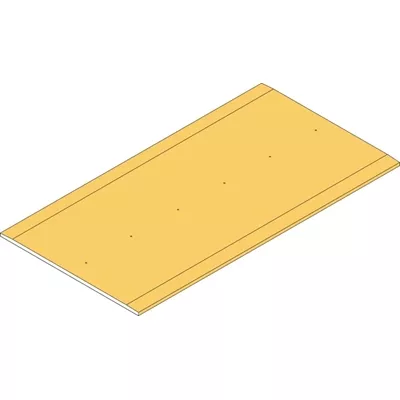 Plaque de plâtre PLACOPLATRE® BA18 S (largeur 0,9)