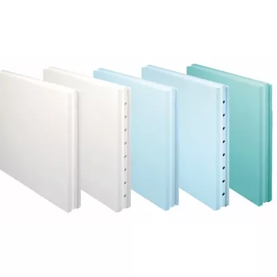 Carreau de plâtre plein CAROPLATRE, épaisseur 10 cm