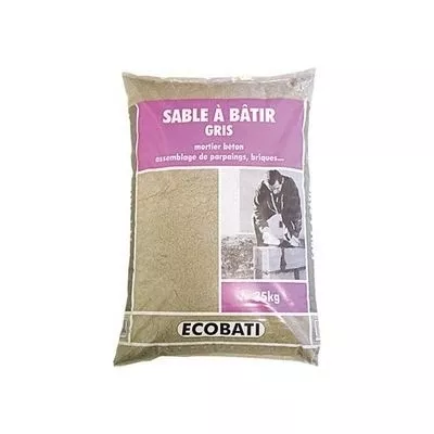 Sable à batir, sac de 35 kg
