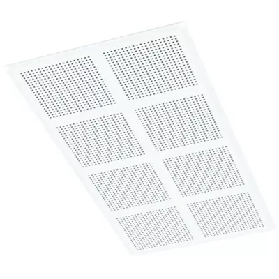 Dalle de plafond acoustique GYPTONE ACTIV'AIR QUATTRO 41, L.2,4 x l 1,2 m (2,88m