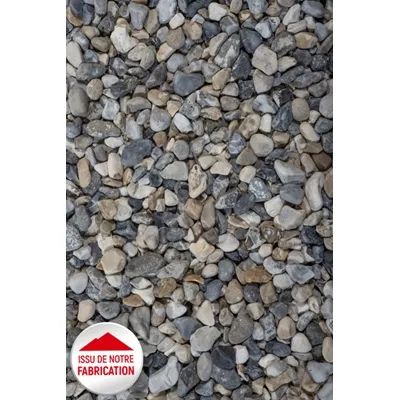 Gravillon semi concassé 10/20 mm
