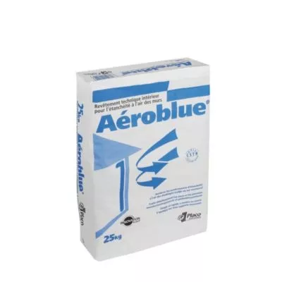 Revêtement étanchéité à l'air aeroblue, sac de 25 kg