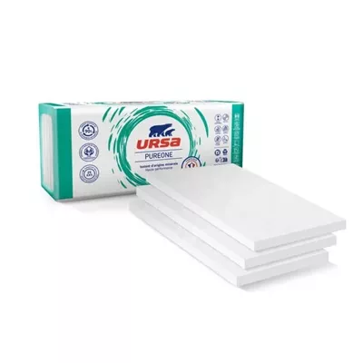 Panneau laine de verre pour mur & comble, Pureone 32, L. 1.35 x l. 0.6 m